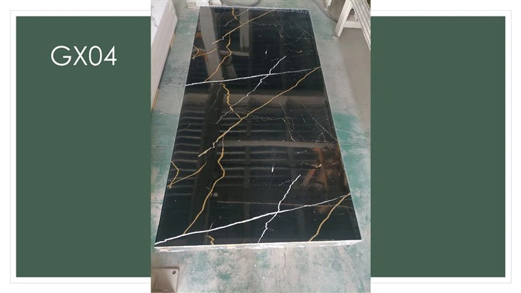 Tấm tường PVC mạ vàng đen